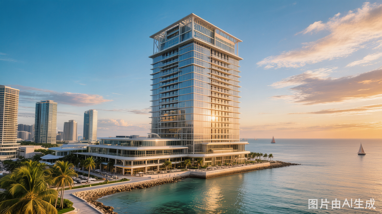 珠海瑞吉酒店 豪华双床房 房型示意图