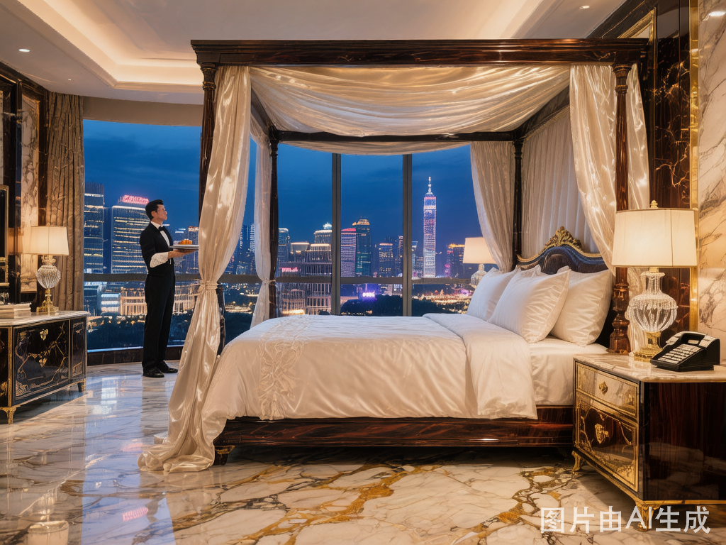 澳门威尼斯人酒店 高级景观套房 房型示意图