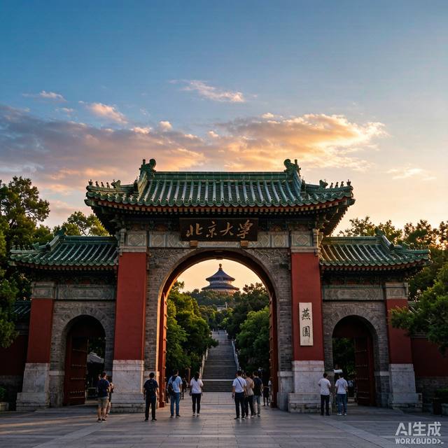 清华/北大校门打卡