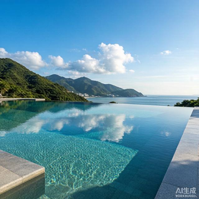夏季限定无边际泳池