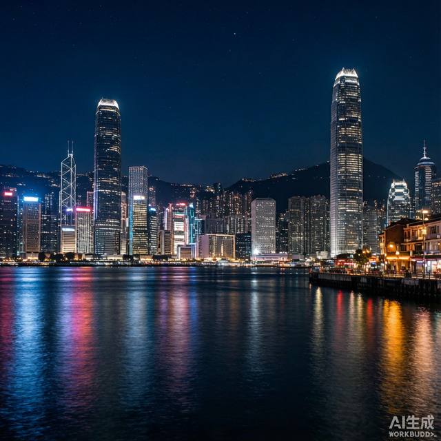 维港夜景 · 兰桂坊