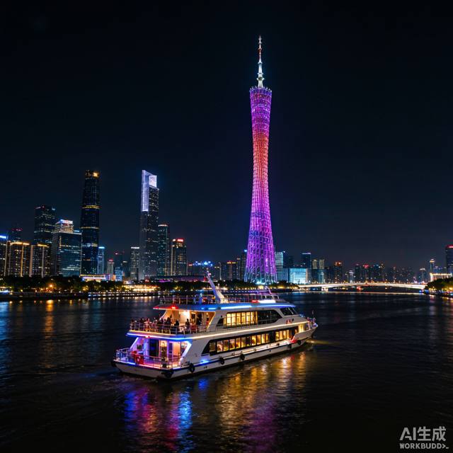 珠江夜游（含一楼船票·约60分钟）