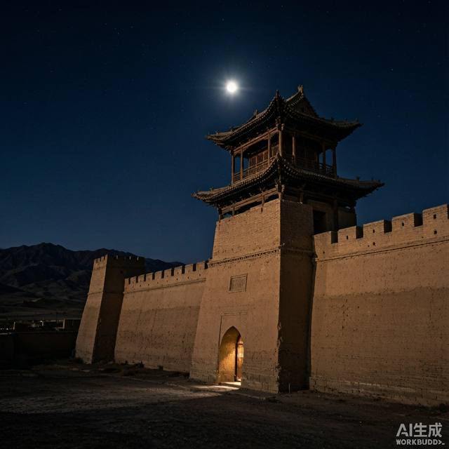 关城夜景