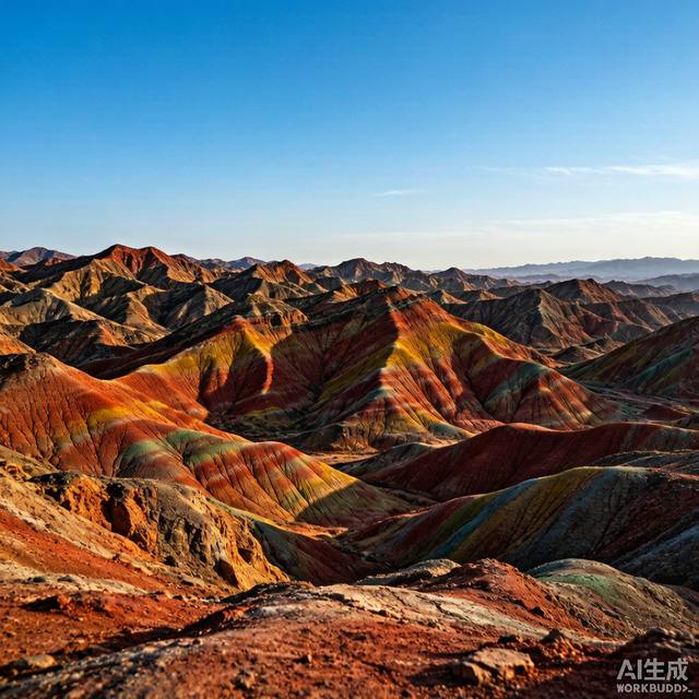 张掖七彩丹霞地质公园