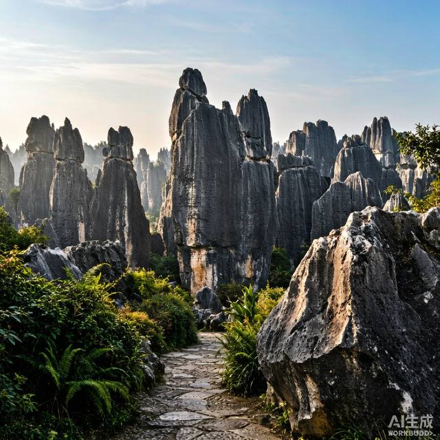 昆明石林风景区