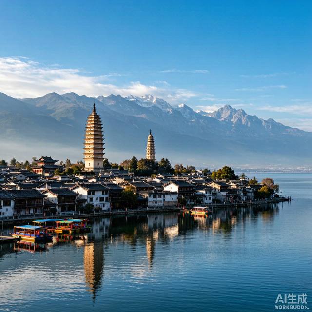 大理古城 · 崇圣寺三塔 · 洱海环湖