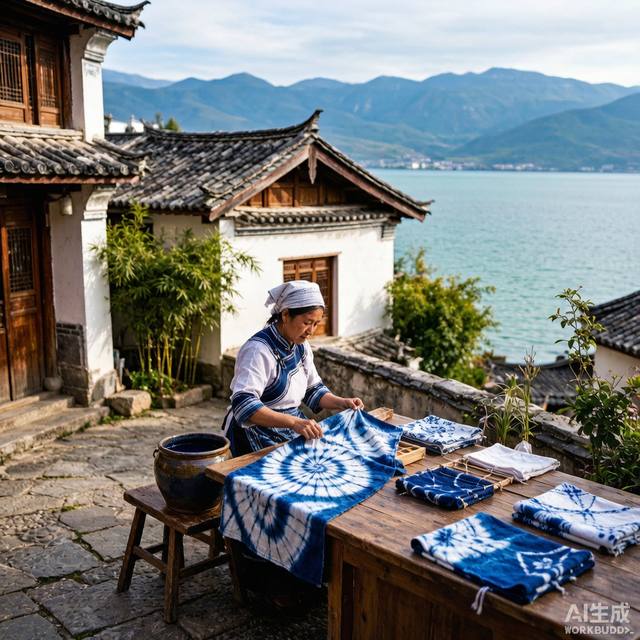 喜洲古镇 · 扎染作坊 · 双廊