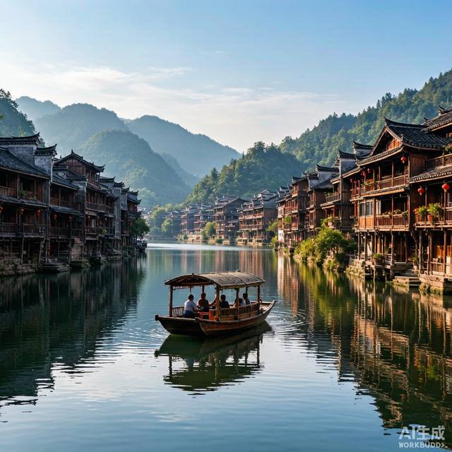 沱江泛舟