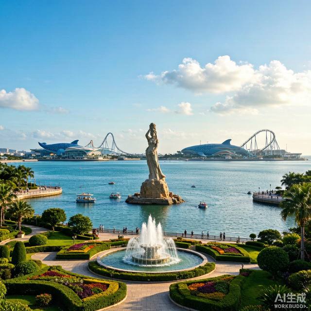 珠海情侣路·珠海渔女