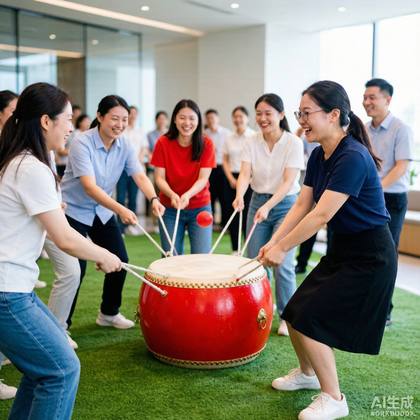 鼓动人心(动感颠球)